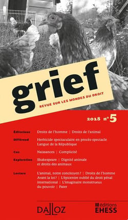 Revue sur les mondes du droit n.5 : grief