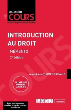Introduction au droit - mémento (2e édition)