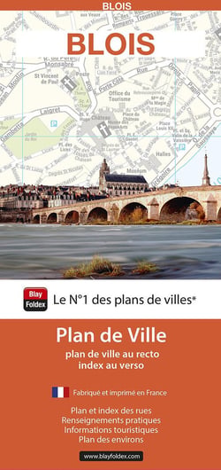 Blois : Plan de ville (édition 2024)