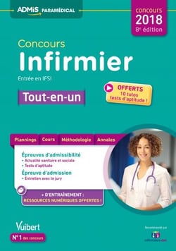 Concours infirmier - entrée en IFSI - tout-en-un (concours 2018)