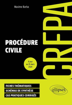 CRFPA : Procédure civile (édition 2024)