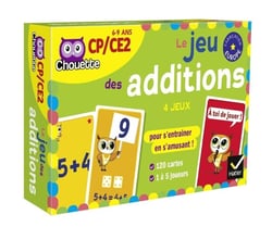 Chouette entraînement : le jeu des additions - CP/CE2