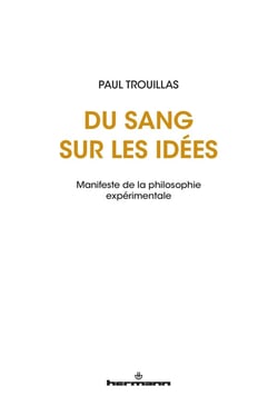 Du sang sur les Idées