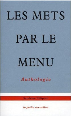 Les mets par le menu
