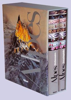 Dictionnaire encyclopédique des Alpes - coffret Tome 1 et Tome 2