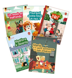 Lecture piano : CE1 - pack de 5 albums individuels