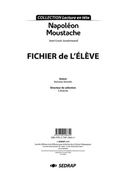 LECTURE EN TETE - NAPOLEON MOUSTACHE - LECTURE CYCLE 3 (FICHIER)