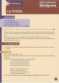 La poésie