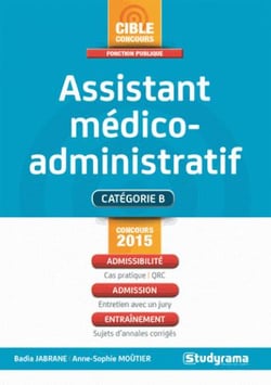Concours assistant médico-administratif - catégorie b
