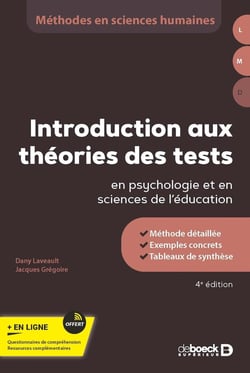 Introduction aux théories de tests en psychologie et en sciences de l'éducation