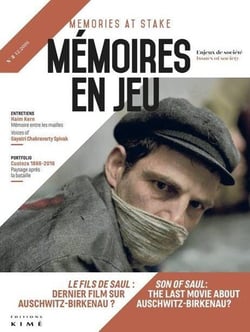 Mémoires en jeu n.2 : mémoires en jeu Tome 2 - le fils de Saül de Laslo Nemes