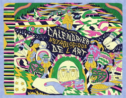 Calendrier astrologie de l'art (édition 2018)