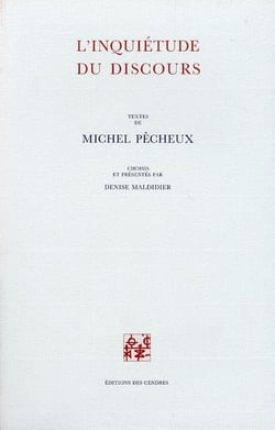 L'inquiétude du discours