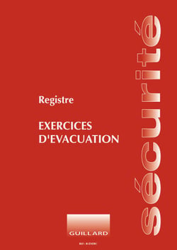 Registre d'exercice d'évacuation pour établissement d'enseignement