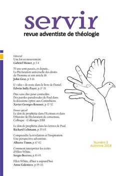 Servir n.3 - automne 2018
