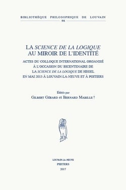 La science de la logique au miroir de l'identité