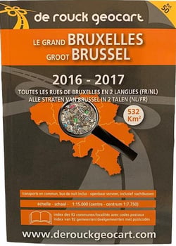 Bruxelles Plan Pocket