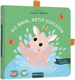 Au bain, petit cochon - tire le ruban... surprise !