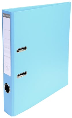 Exacompta - Classeur à levier - 50 mm - A4 - pour 400 feuilles - bleu clair