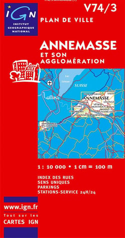 Plan d'Annemasse sans livret