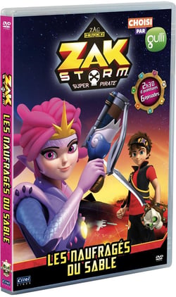 Zak Storm - Saison 1, Vol. 2 : Les naufragés du sable