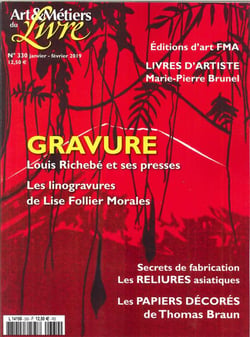 Art et métiers du livre N°330 Gravure - janvier/février 2019