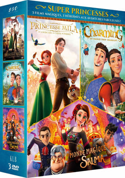 Super Princesses : Princesse Mila et le sorcier au coeur de pierre + Charming + Le Monde magique de Salma
