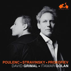 Poulenc, Stravinsky, Prokoviev: Sonatas for violin and piano