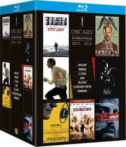 Oscars du meilleur film 2010 - 2016 : Spotlight + Birdman + 12 Years A Slave + Argo + The Artist + Le discours d'un roi + Démineurs