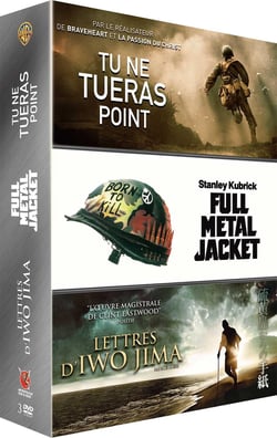 Tu ne tueras point + Lettres d'Iwo Jima + Full Metal Jacket