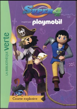 Playmobil super 4 t.8 - course explosive