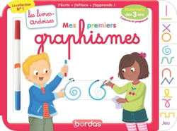 Les livres-ardoises : mes premiers graphismes - à partir de 3 ans (édition 2023)