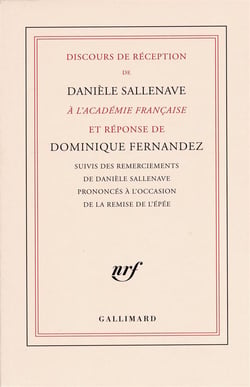 Discours de réception à l'Academie francaise