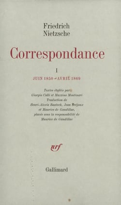 Correspondance : Juin 1850 - Avril 1869