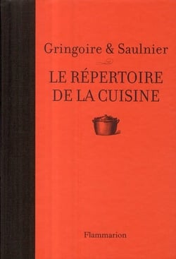 Le repertoire de la cuisine