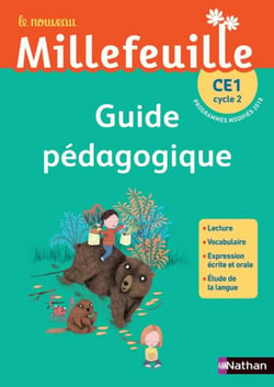 MILLE-FEUILLES : guide pédagogique - CE1 (édition 2019)