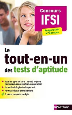 Concours IFSI - le tout-en-un des tests d'aptitude (édition 2017)