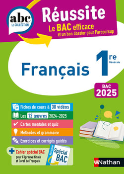 ABC du bac réussite : Français - 1re (édition 2024/2025)