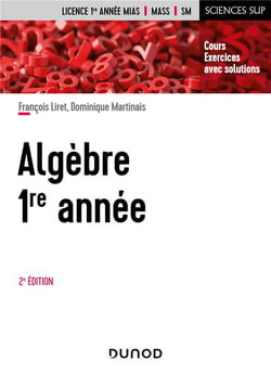 Algèbre, 1ère année (2e édition)