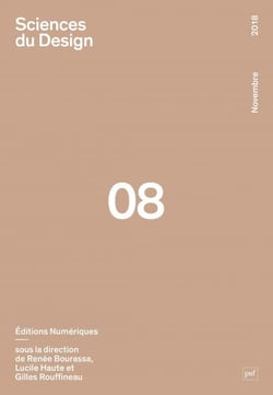 Sciences du design n.8 : éditions numériques