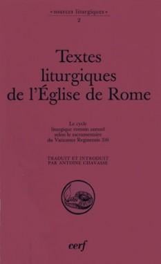 Textes liturgiques de l'Église de Rome