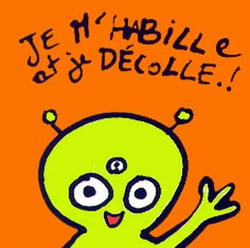 je m habille et je decolle