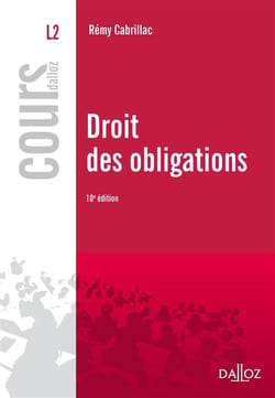 Droit des obligations (édition 2012)