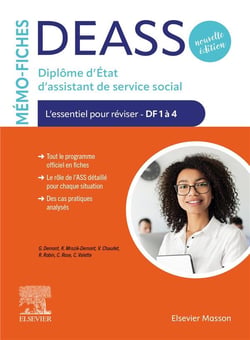 Mémo-fiches : DEASS : Diplôme d'État d'assistant de service social : L'essentiel pour réviser - DF1 à 4
