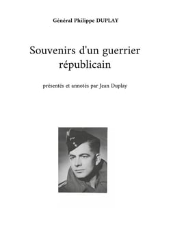 Souvenirs d'un guerrier republicain