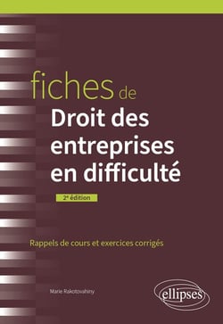 Fiches de Droit des entreprises en difficulté : A jour au 1er mai 2024 (2e édition)