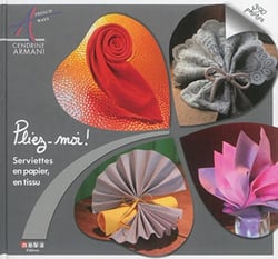 Pliez-moi ! - serviettes en papier en tissu
