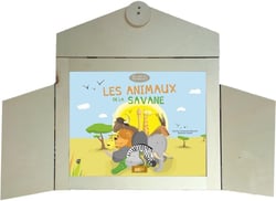 Les animaux de la savane [kamishibai] - collection "dis sais tu pourquoi ?"