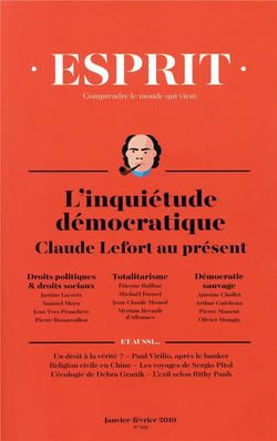 Esprit n.451 : Claude Lefort au présent