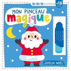 Mon livre d'activités : mon pinceau magique, joyeux noël : livre accordéon